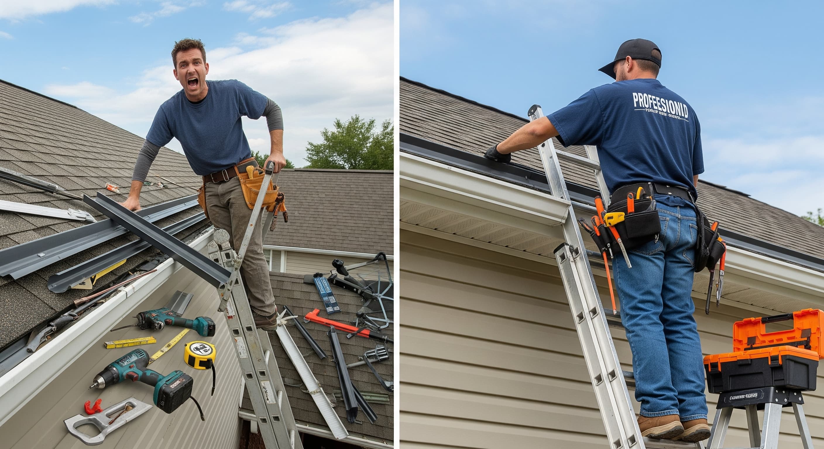 Gutter Guard Installation vs. DIY: Why Hiring a Pro Saves You Money Long-Term